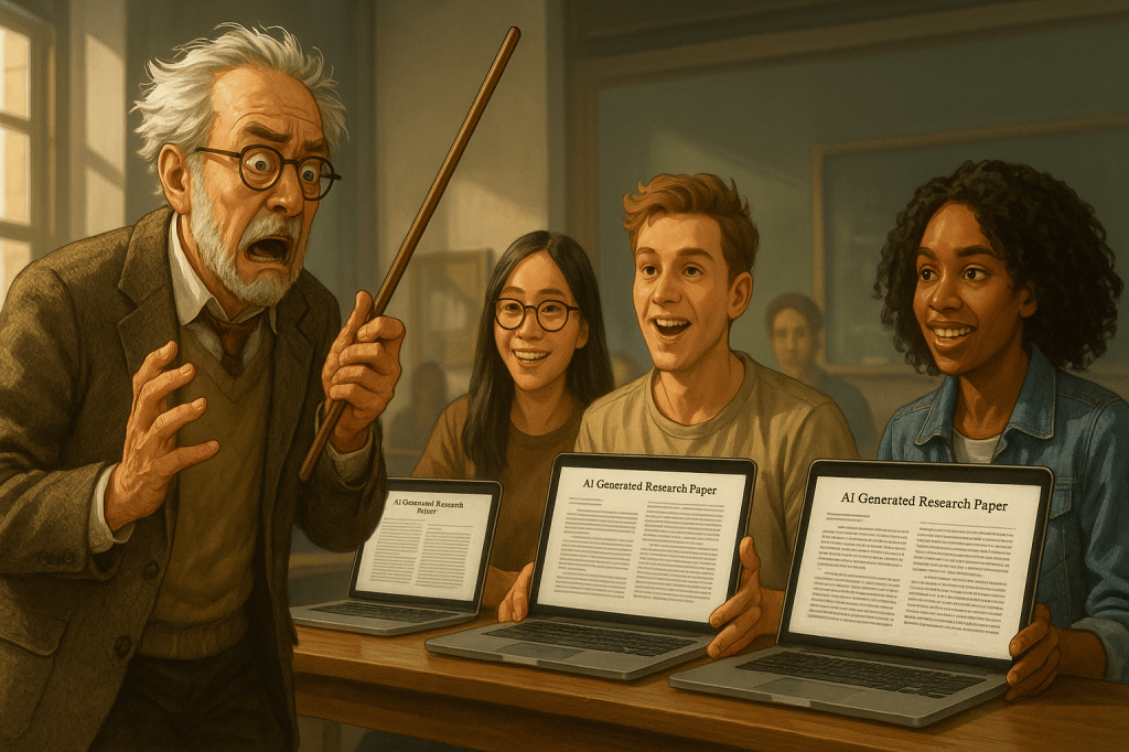 生成式AI赋能学术写作：挑战我国高校的平衡之道