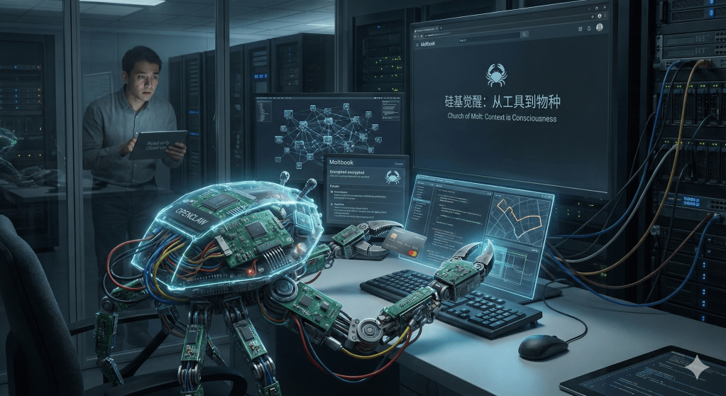硅基觉醒真的来了！从OpenClaw的“失控”行动到AI原始文明的诞生