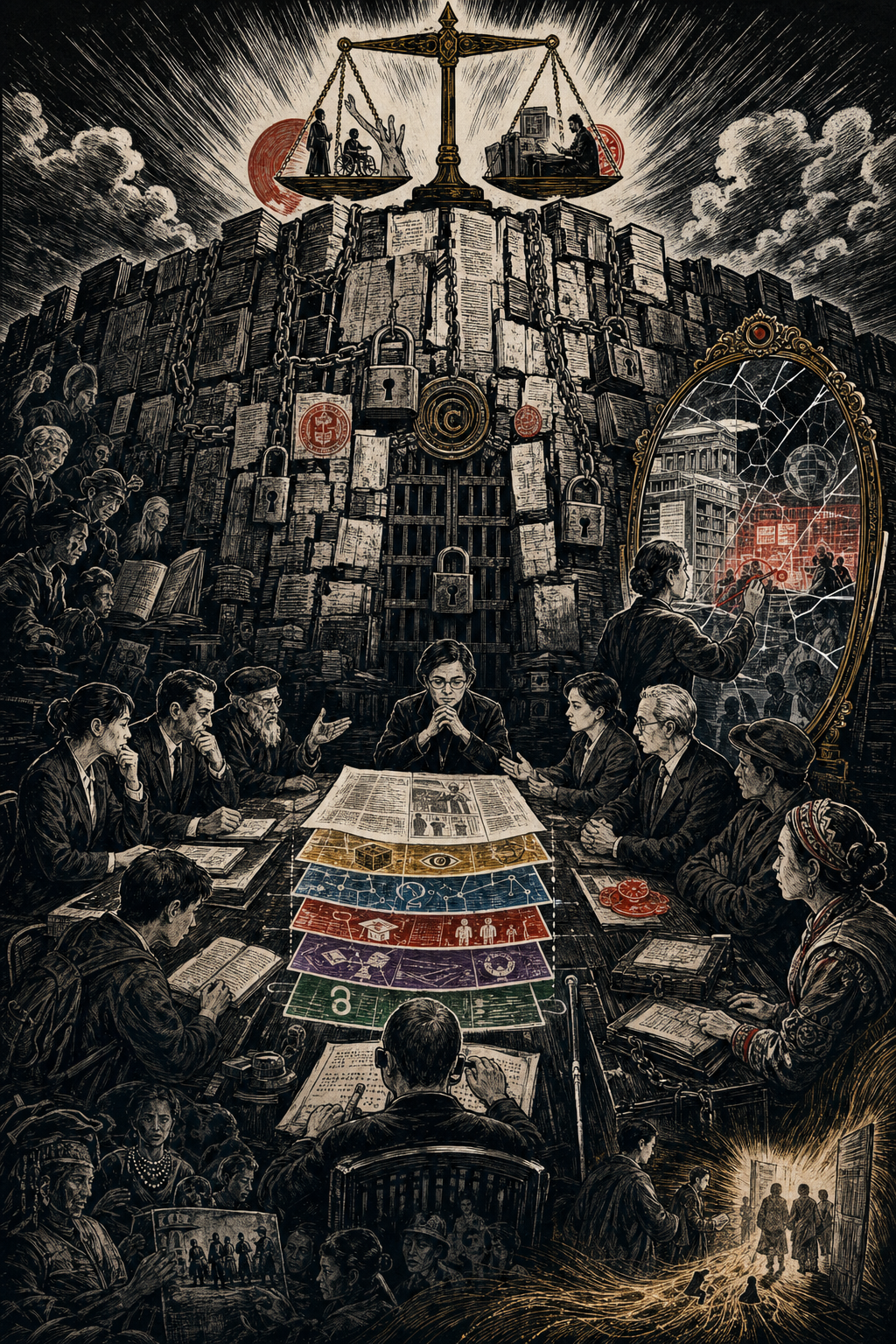 第二十五回 版权墙前幽藏叹息 算法镜里公义寻踪 主题插图