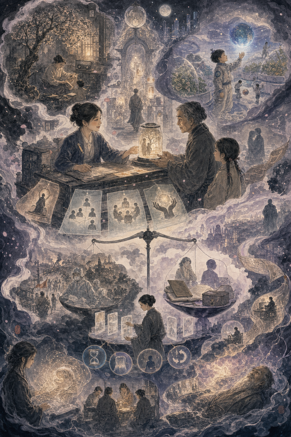 第二十八回 梦境馆藏人心旧事 遗忘权衡世道新书 主题插图