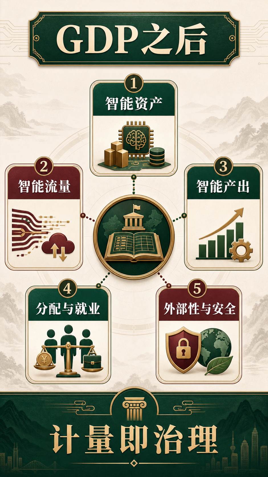 GDP之后，如何衡量智能 信息图